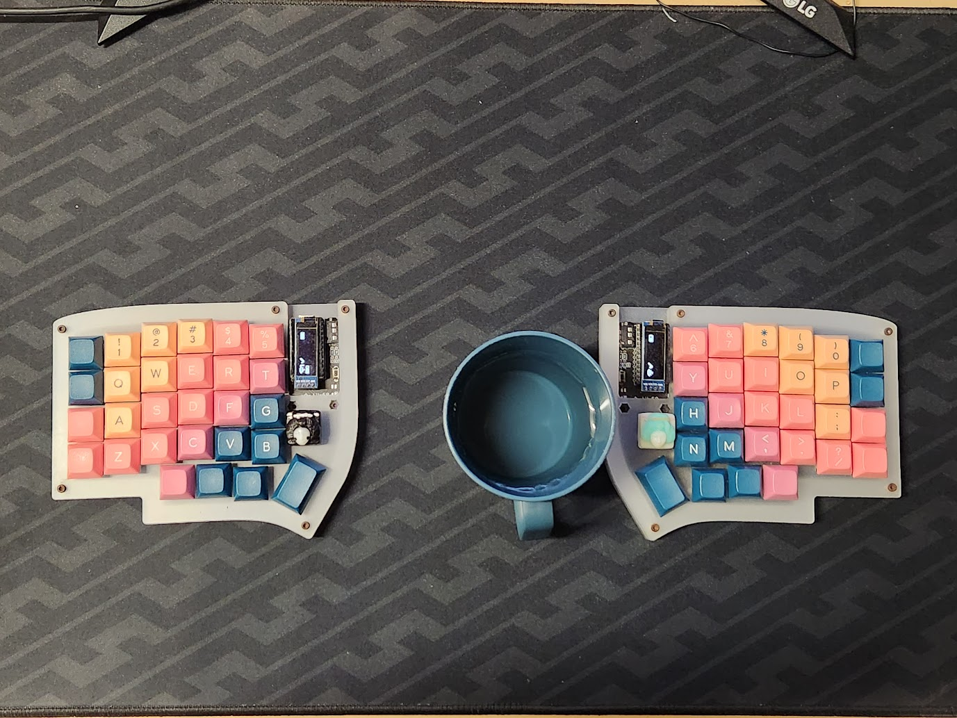 A Custom Split Keyboard